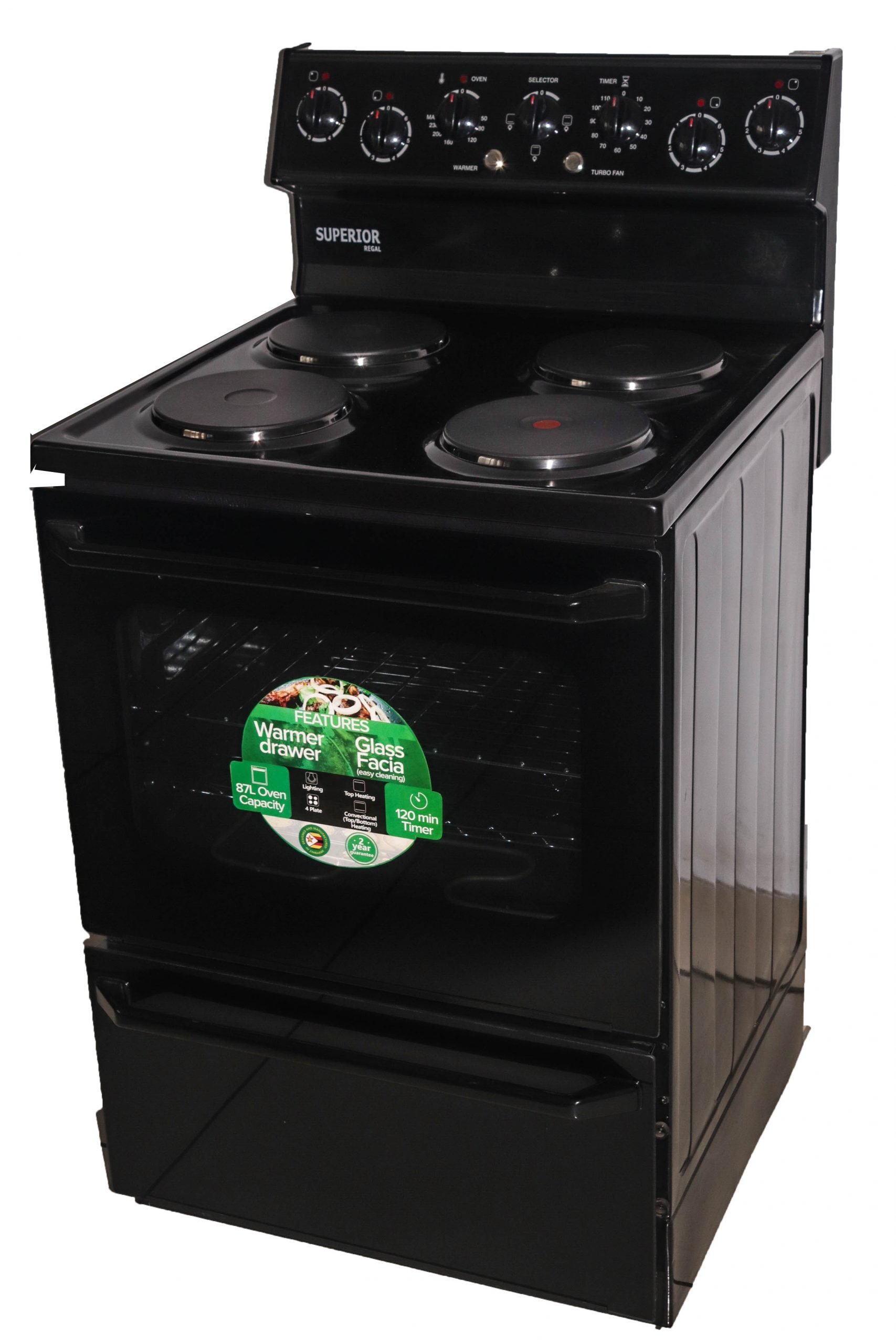 Dometic™ CU-433US RV Propane Range 3-Burner Cooktop / Oven - Black -  BLEMISHED